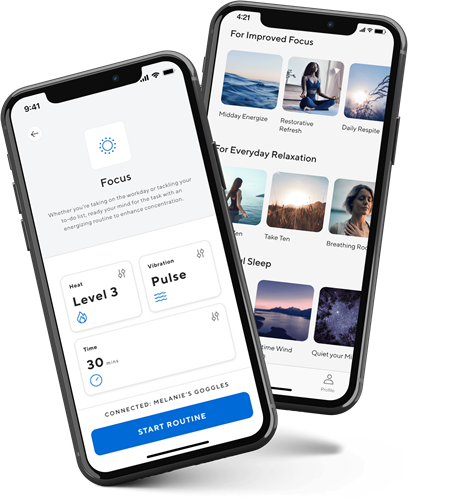 Therabody SmartGoggles App