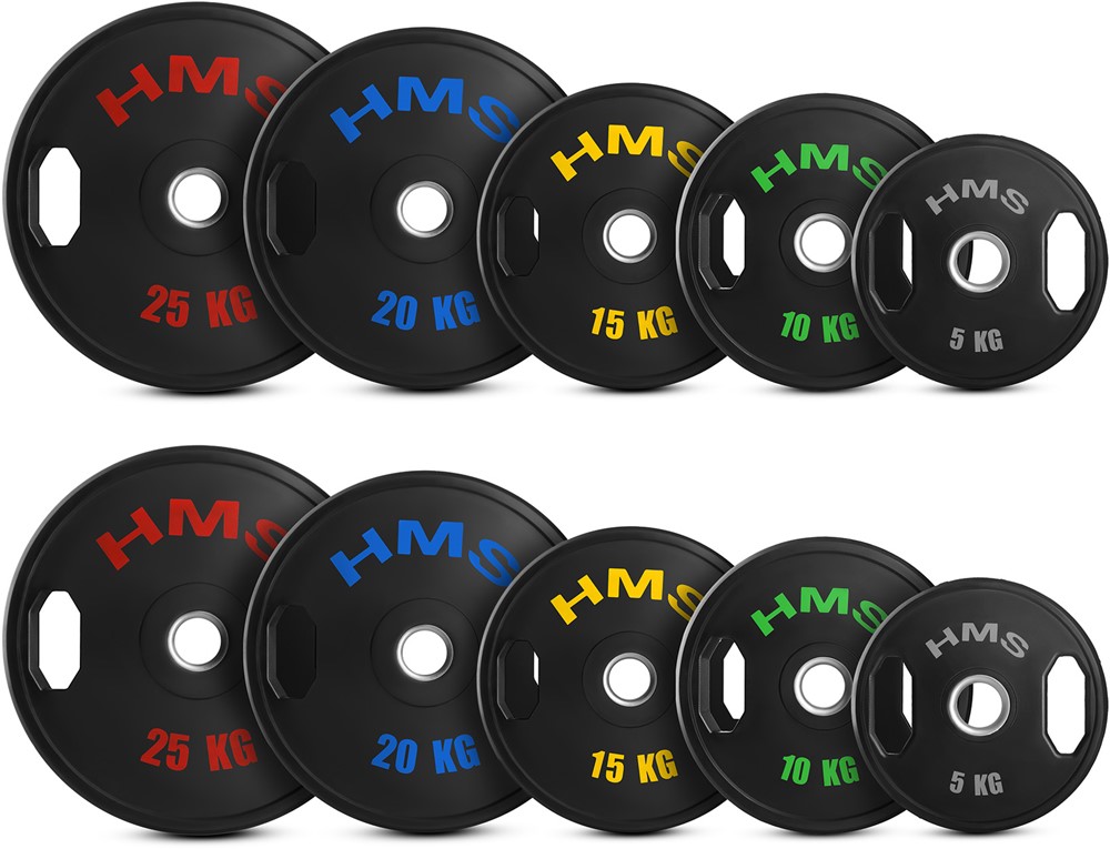 HMS Olympische Halterschijf Set - 150 kg