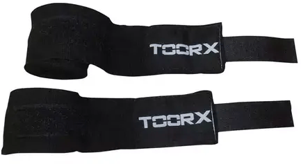 Toorx Fitness boksbandage Elastisch Zwart