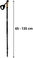 Toorx Fitness Nordic Walking Stokken - Telescopisch Verstelbaar - Set van 2 Wandelstokken-2