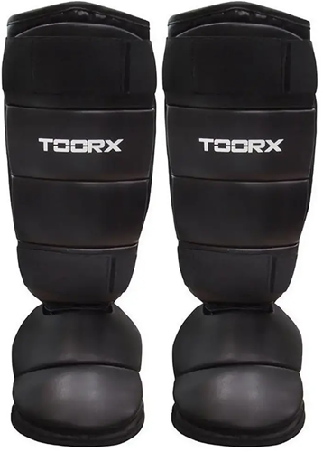 Toorx Fitness Scheenbeschermer PU - met voetbeschermer - L/XL