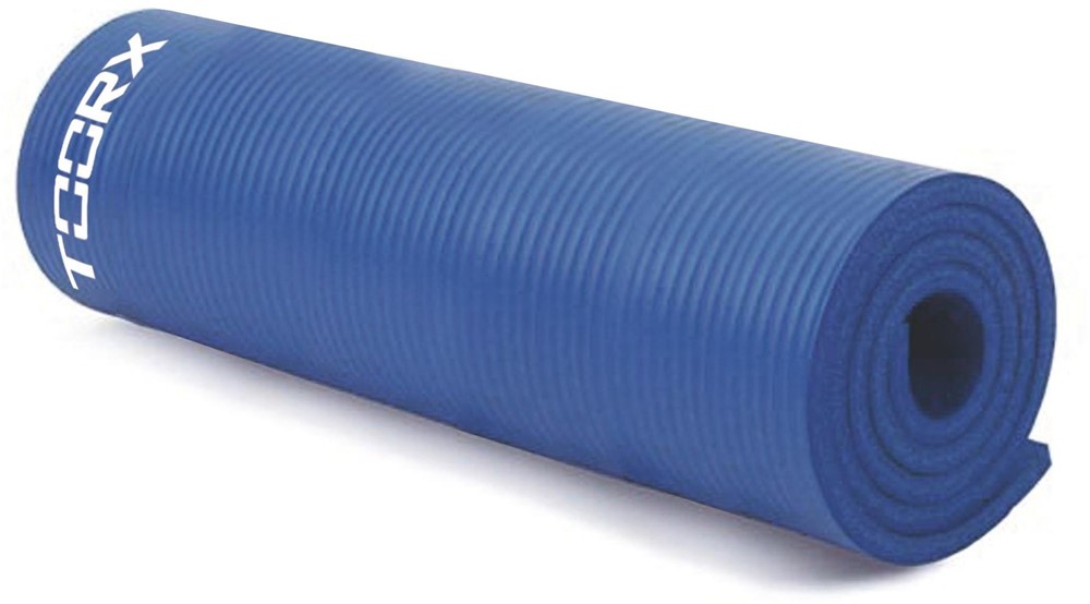 Toorx Fitnessmat Pro - Yogamat - 172 x 61 x 1,5 cm - Blauw