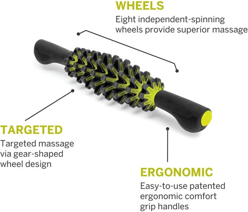 TriggerPoint STK Target - Fasciarol - Zwart/Lime-2