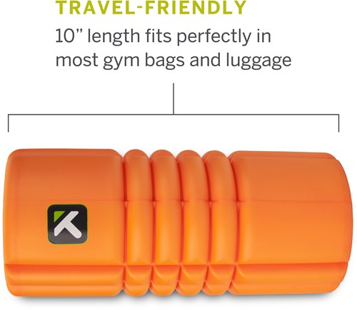 Triggerpoint Foam Roller Grid Travel - Oranje/Zwart-3