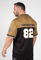 Gorilla Wear Trenton Football Jersey - Zwart/Goud-2