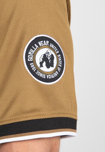Trenton Football Jersey - Zwart/Goud
