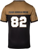 Trenton Football Jersey - Zwart/Goud