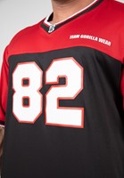 Trenton Football Jersey - Zwart/Rood