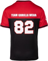 Trenton Football Jersey - Zwart/Rood