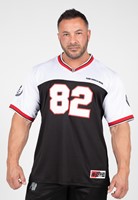 Gorilla Wear Trenton Football Jersey - Zwart/Wit - M