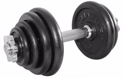 fitnessapparaat.nl-Tunturi Dumbbellset Gietijzer - 1 x 15 kg-aanbieding fitnessapparaat.nl-Tunturi Dumbbellset Gietijzer - 1 x 15 kg-aanbieding