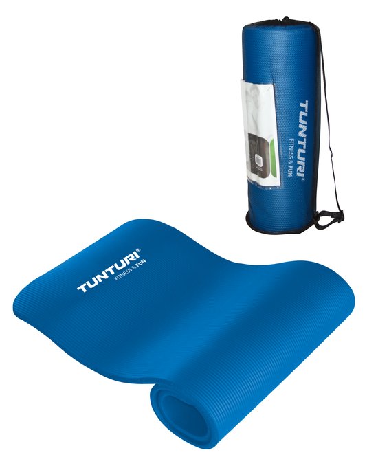 Tunturi-Bremshey Fitnessmat Blauw 185 X 60 1,5 Cm Stuk
