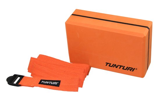 Tunturi Yoga Blok set met Strap