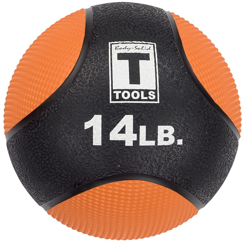 Body-Solid Medicine Ball - Medicijnbal - Oranje - 6,4 kg