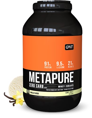 QNT Metapure Whey Protein Isolate - Eiwit Poeder - 2000 gr - Vanilla