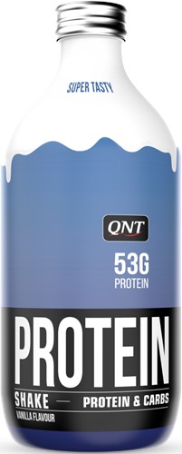 QNT Protein Shake - Eiwit Shake - 12 x 500 ml - Vanilla