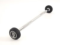 Muscle Power Vaste Halterstang Rubber - 10 kg