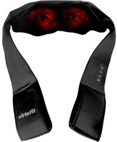 VirtuFit Draadloos Nekmassage kussen Pro - Shiatsu Massage Apparaat met Warmtefunctie