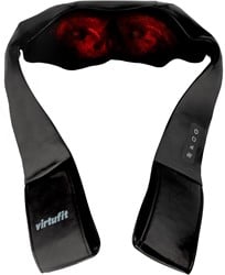 VirtuFit Draadloos Nekmassage kussen Pro - Shiatsu Massage Apparaat met Warmtefunctie