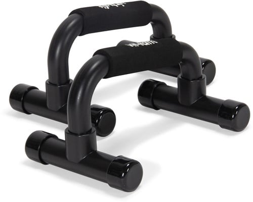 VirtuFit Opdruksteunen - Push Up bars - Zwart