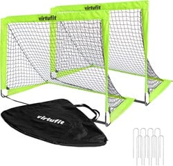 VirtuFit Pop-Up Voetbaldoelen Set - Voetbalgoals - 120 x 90 cm