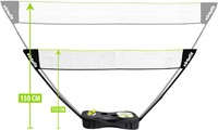 VirtuFit 2-in-1 Portable Badminton- en Tennis Set - Inclusief koffer en rackets