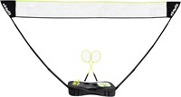 VirtuFit 2-in-1 Portable Badminton- en Tennis Set - Inclusief koffer en rackets