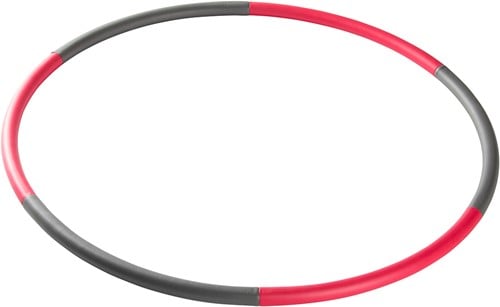 VirtuFit Fitness Hoelahoep - Hoepel -  0,74 kg - Rood/Grijs