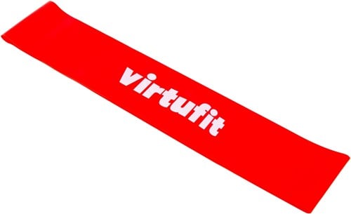 VirtuFit Mini Band - Weerstandsband - Fitness Elastiek - Licht - Rood-2