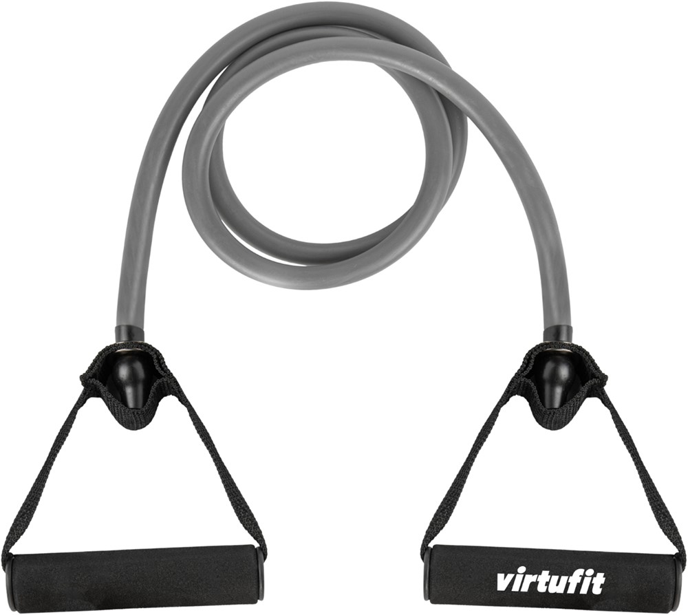 VirtuFit Weerstandskabel - Fitness Elastiek - Met Handvat - Medium