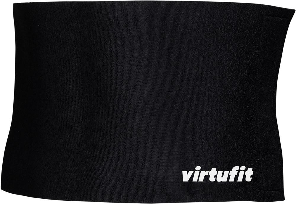 VirtuFit Afslank Tailleband Neopreen 20 - Afslankband - Waist Trainer - 20 cm - Zwart
