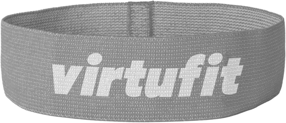 VirtuFit Mini Weerstandsband - Katoen - Grijs - Medium