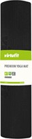VirtuFit Premium Yogamat - 183 x 61 x 0,4 cm - Onyx Black Mandala-2