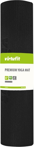 VirtuFit Premium Yogamat - 183 x 61 x 0,4 cm - Onyx Black Mandala-2
