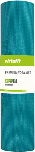 VirtuFit Premium Yogamat - 183 x 61 x 0,4 cm - Ocean Green Forest-2
