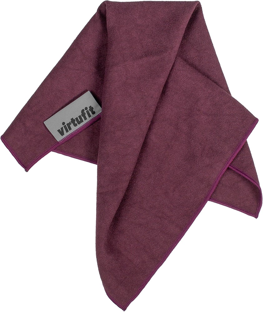 VirtuFit Premium Yoga Microvezel Handdoek - 76 x 51 cm - Mulberry