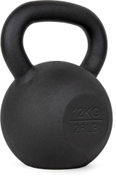 VirtuFit Kettlebell Pro - Kettle Bell - Gietijzer - 12 kg