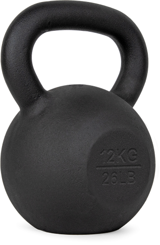 VirtuFit Kettlebell Pro - Kettle Bell - Gietijzer - 12 kg