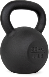 VirtuFit Kettlebell Pro - Kettle Bell - Gietijzer - 20 kg