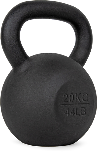 VirtuFit Kettlebell Pro - Kettle Bell - Gietijzer - 20 kg