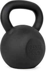 VirtuFit Kettlebell Pro - Kettle Bell - Gietijzer - 24 kg