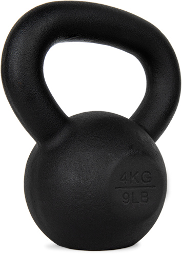 VirtuFit Kettlebell Pro - Kettle Bell - Gietijzer - 4 kg