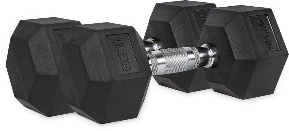 VirtuFit Hexa Dumbbell Pro Set - 2 x 12,5 kg