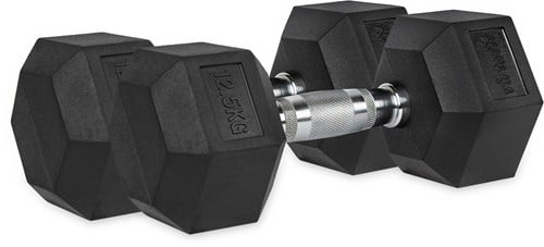 VirtuFit Hexa Dumbbell Pro Set - 2 x 12,5 kg