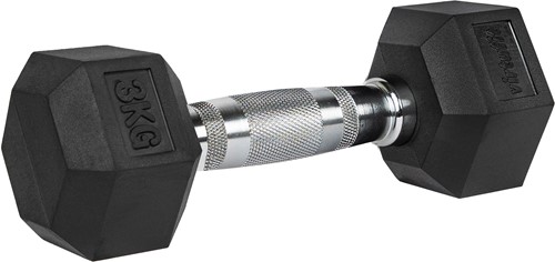 VirtuFit Hexa Dumbbell Pro Set - 2 x 3 kg-2
