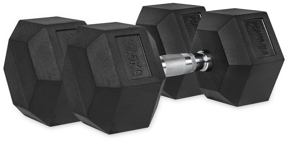 VirtuFit Hexa Dumbell Pro Set - 2 x 37,5 kg