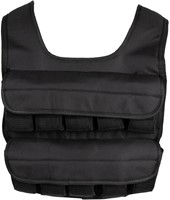 VirtuFit Verstelbaar Gewichtsvest Pro - 20 kg - achterkant