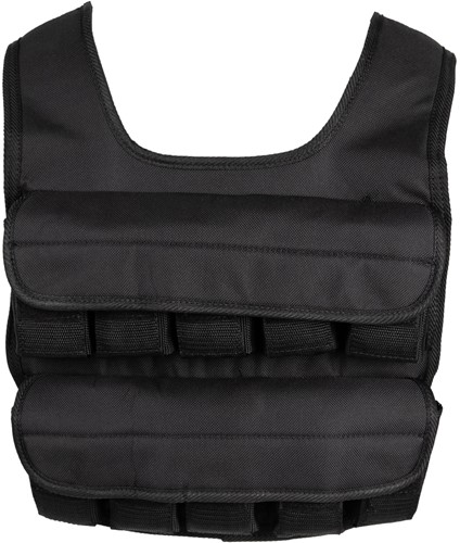 VirtuFit Verstelbaar Gewichtsvest Pro - 20 kg - achterkant