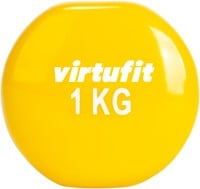VirtuFit Vinyl Dumbbell Pro - 1 kg - Geel-3