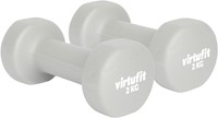 VirtuFit Vinyl Dumbbell Set Pro - 2 x 2 kg